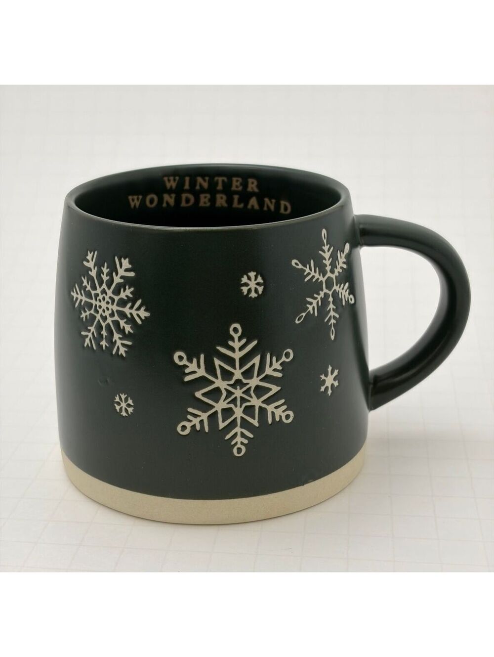 Place & Time Winter Wonderland Snowflake Ceramic Coffee Mug